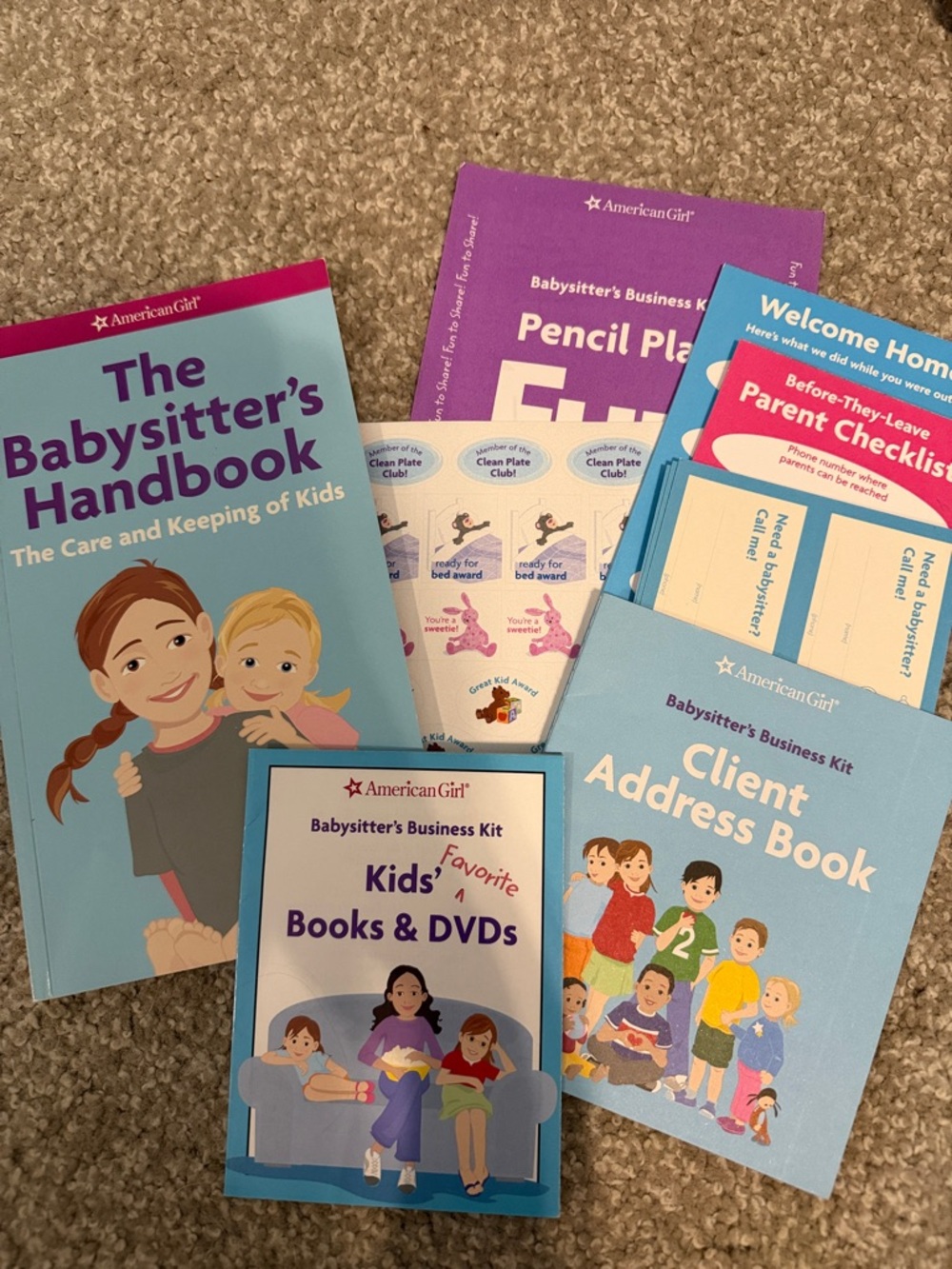 American Girl Babysitter's Business Kit - 2007